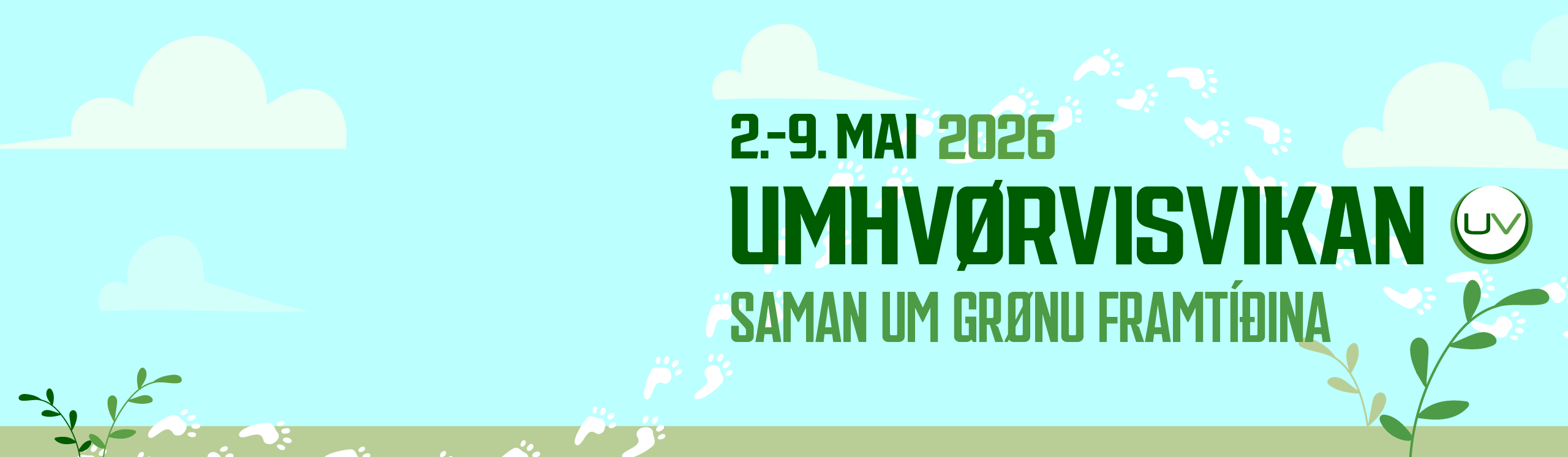 Umhvørvisvikan 2026 – Saman um grønu framtíðina